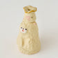 Bear Dried Flower Stand White | Mikiko Kato
