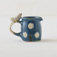 Mini pitcher bird and flower navy | Harada Haruko