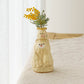 Bear Dried Flower Stand White | Mikiko Kato