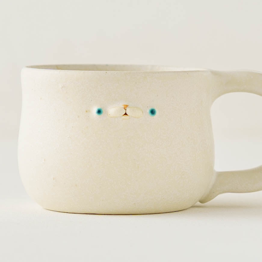 poco mug　white　Ｂ｜堀江遼子