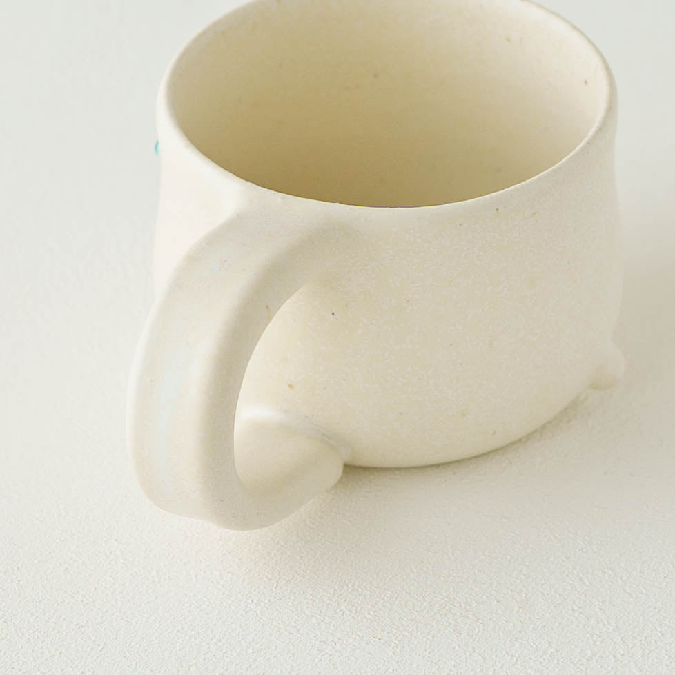 poco mug　white　Ｂ｜堀江遼子