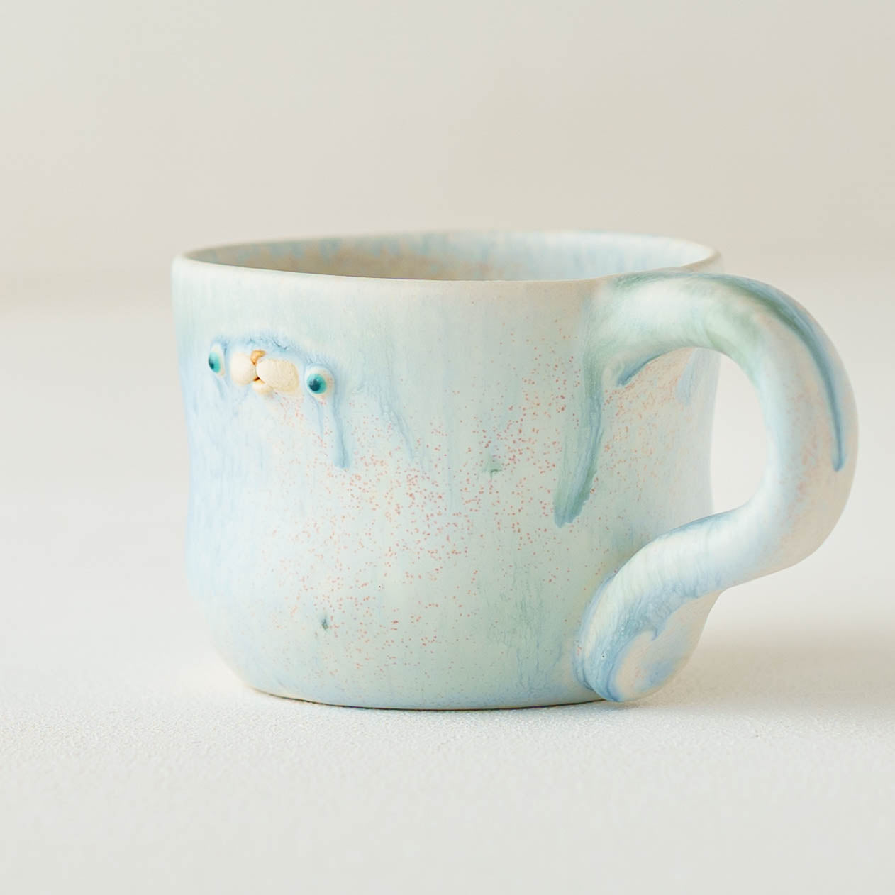 poco mug　light blue｜堀江遼子