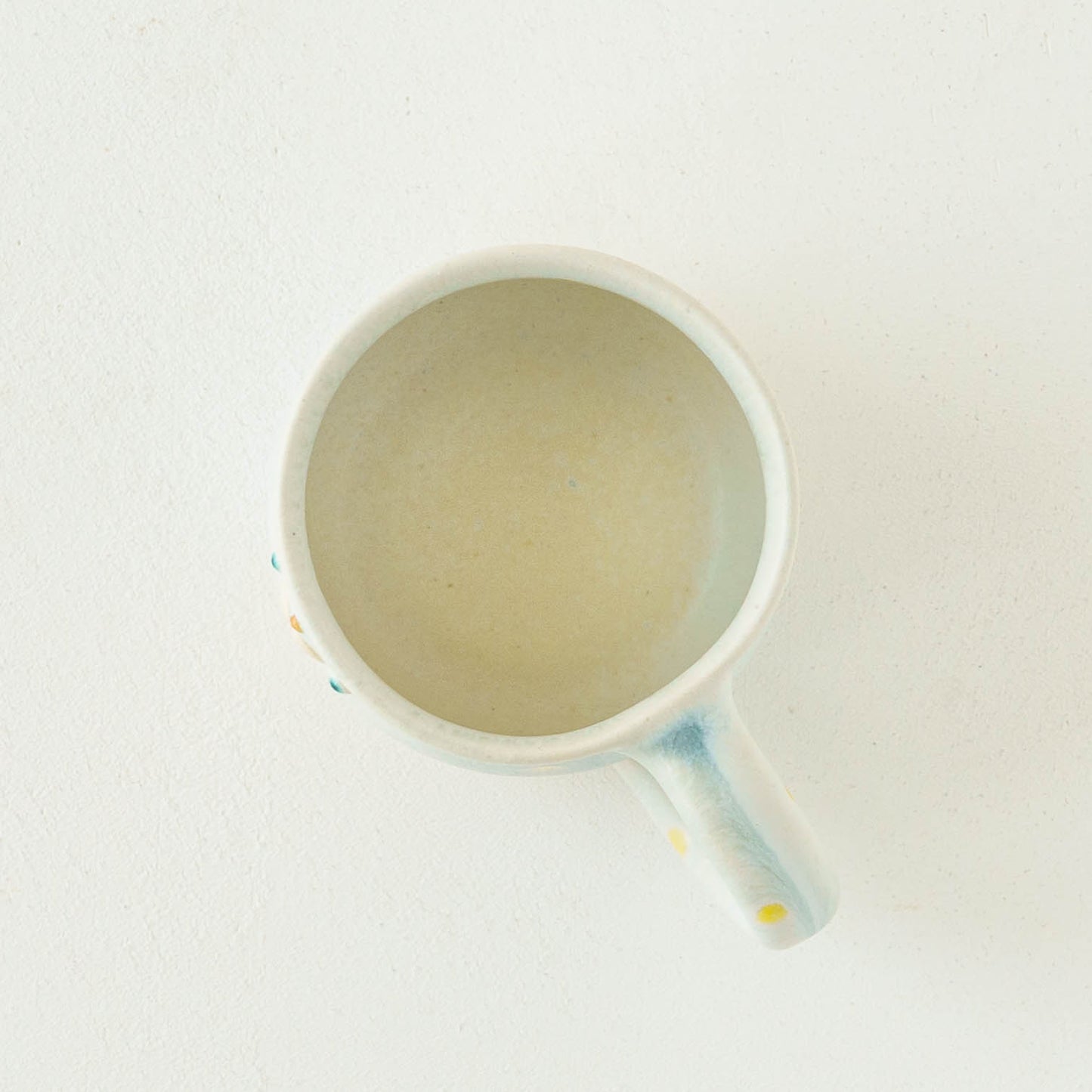 poco mug　yellow x dot｜堀江遼子