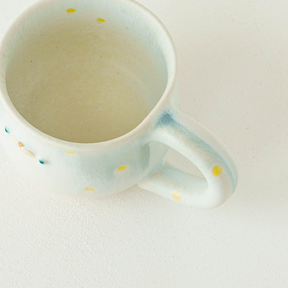 poco mug　yellow x dot｜堀江遼子