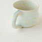 poco mug　yellow x dot｜堀江遼子