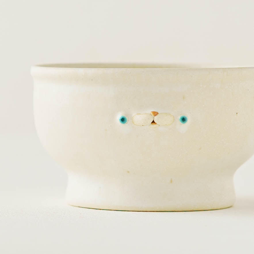 poco bowl　white　B｜堀江遼子