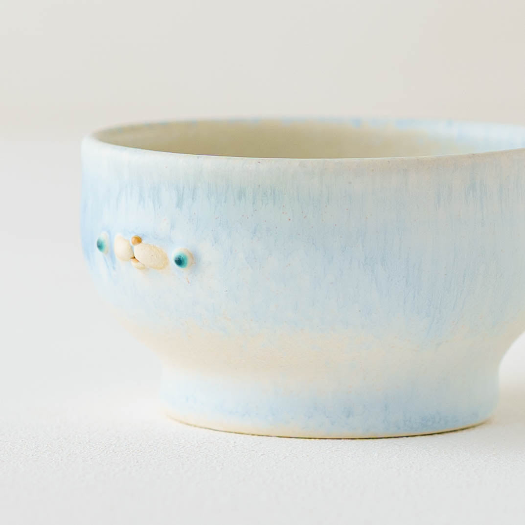 poco bowl　light blue｜堀江遼子