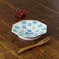 Octagonal plate deer S | Yoshida Ware