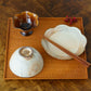 Vertical iron wire rice bowl large｜Furutani pottery