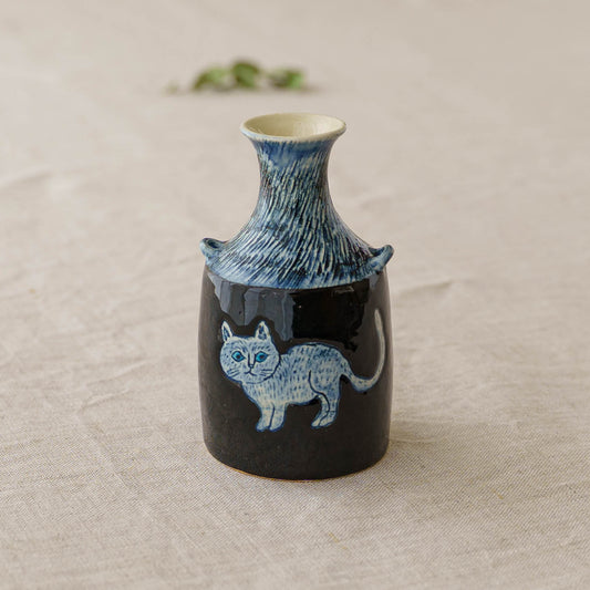Vase Cat D｜poetoria Yuka Taneda