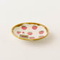 Strawberry round plate｜Kei Kajita