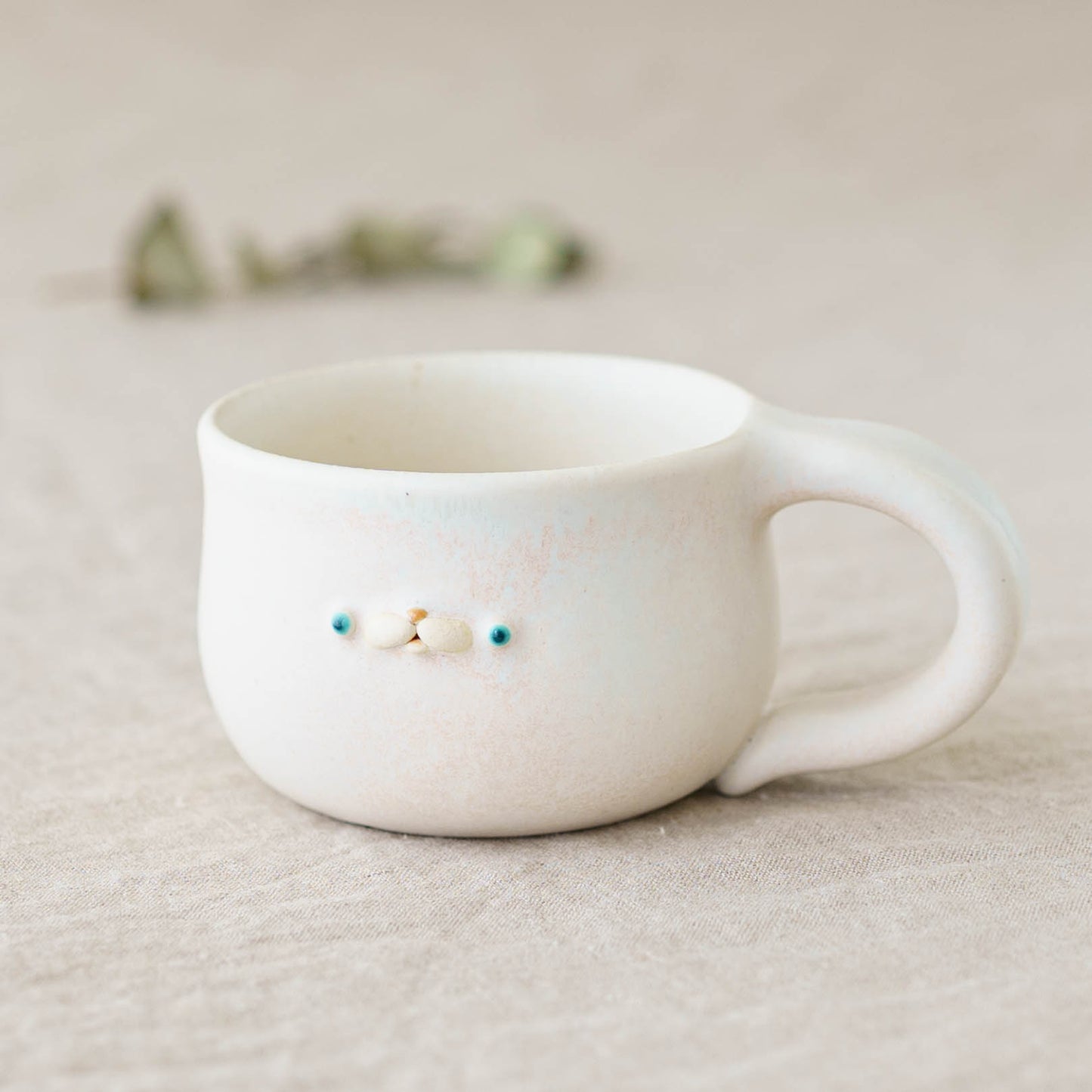 poco mug　white　A｜堀江遼子