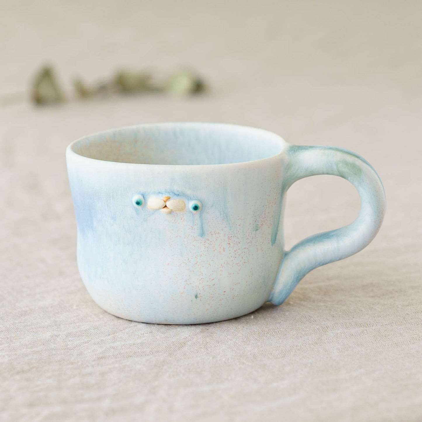 poco mug　light blue｜堀江遼子