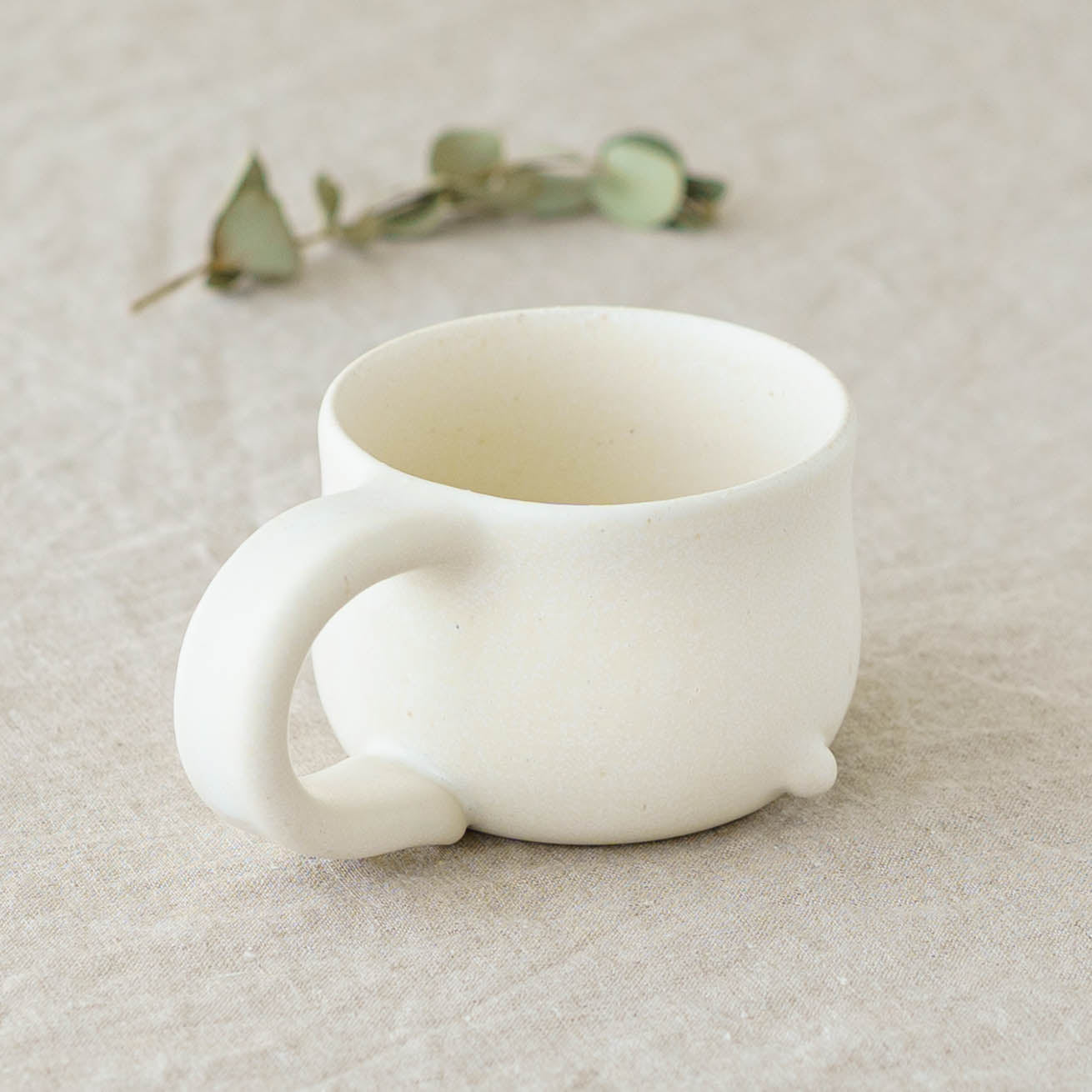 poco mug　white　Ｂ｜堀江遼子