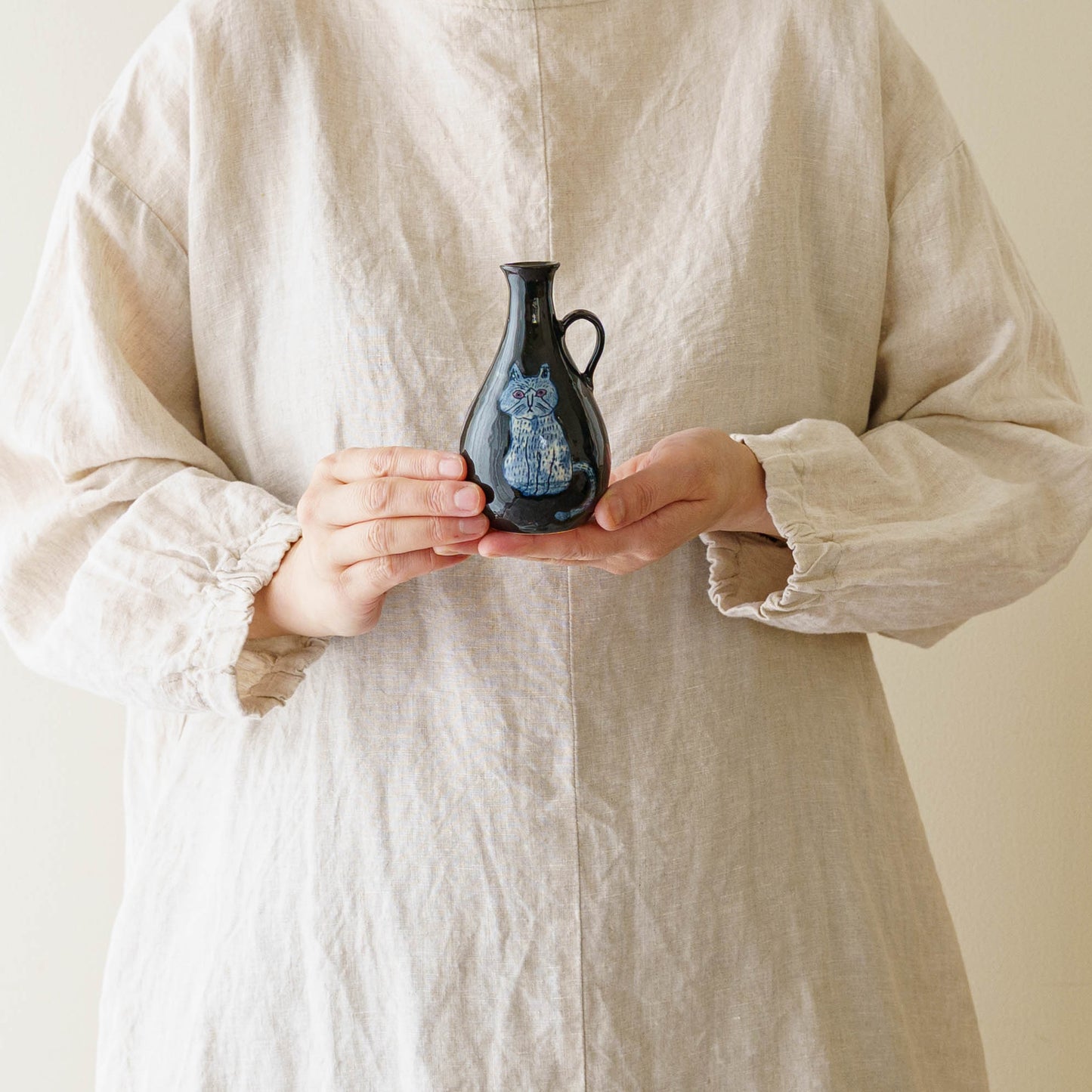 Vase Cat E｜poetoria Yuka Taneda