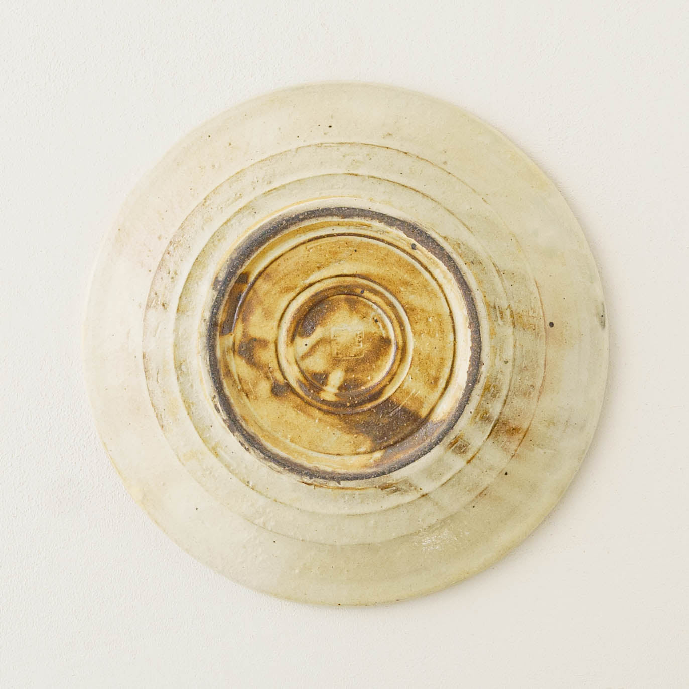 Leaf rim Plate 21.5cm White | Furutani Pottery