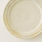 Leaf rim Plate 21.5cm White | Furutani Pottery