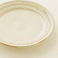Leaf rim Plate 21.5cm White | Furutani Pottery