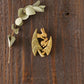 Winter Forest Rabbit Brooch | arica
