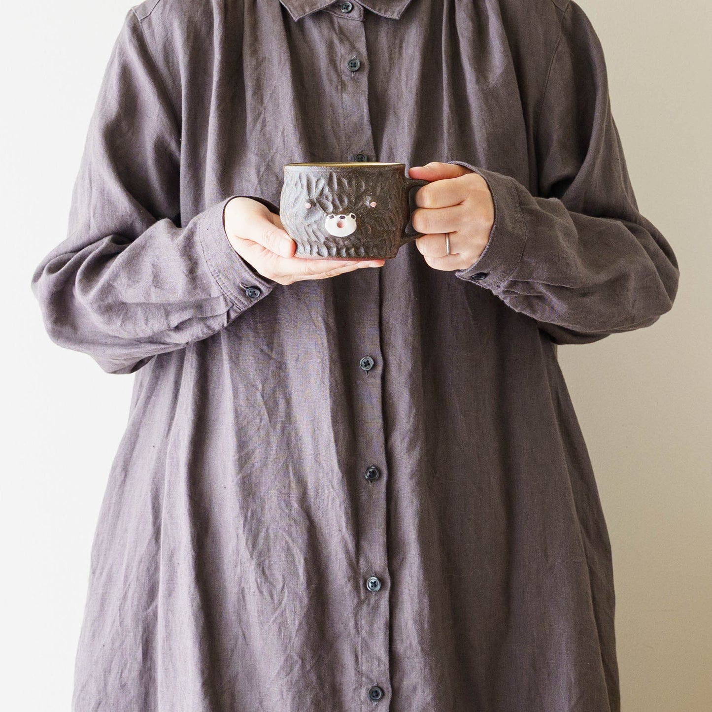 Mug Bear Brown x Yellow | Mikiko Kato