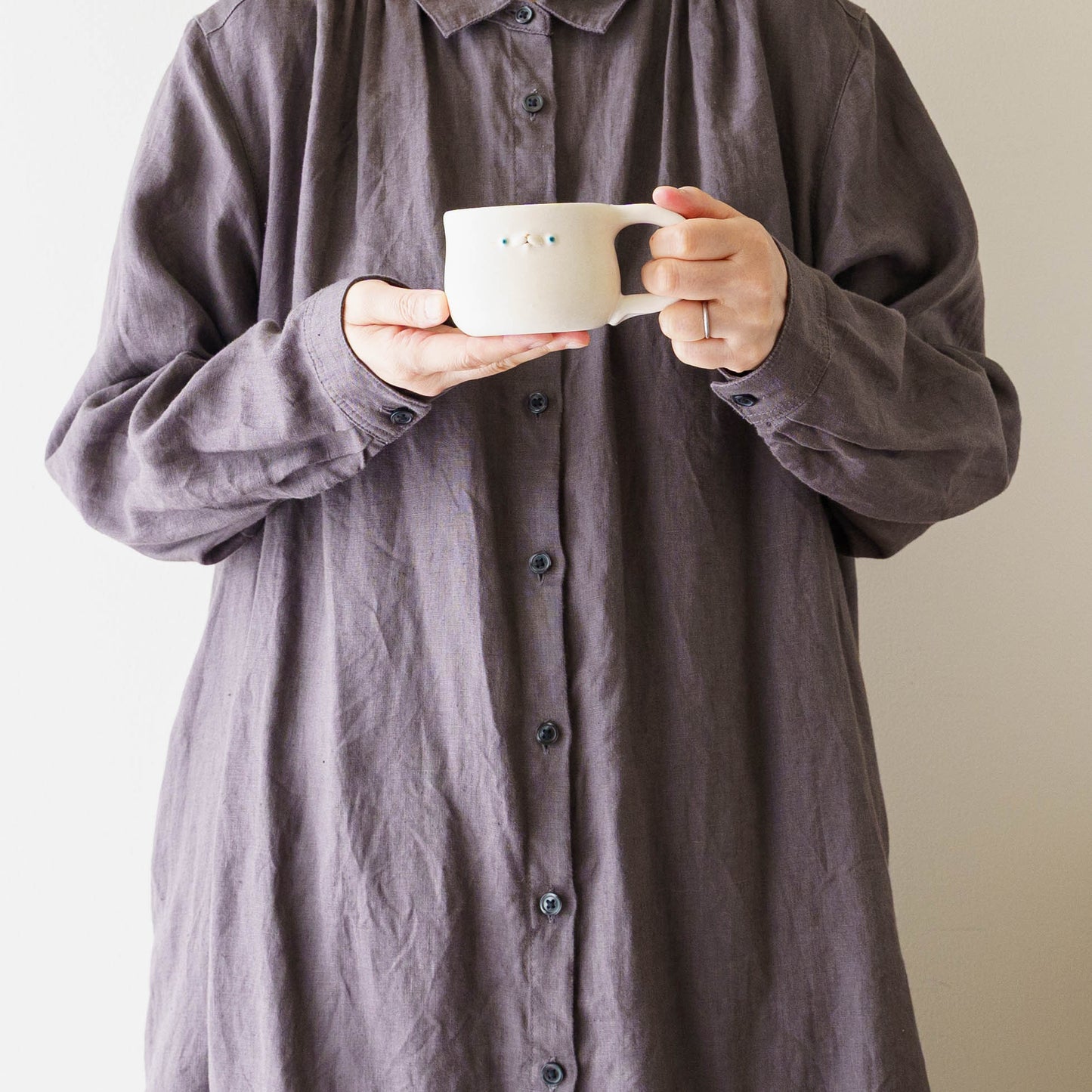 poco mug　white　Ｂ｜堀江遼子