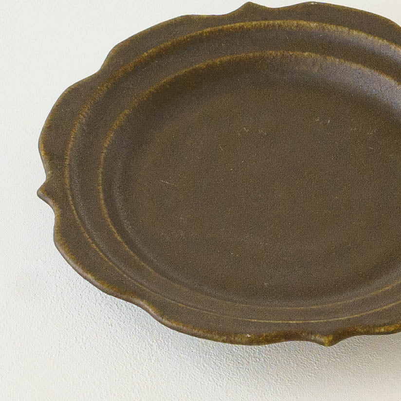 Plate 18.5cm Bworn | Furutani Pottery