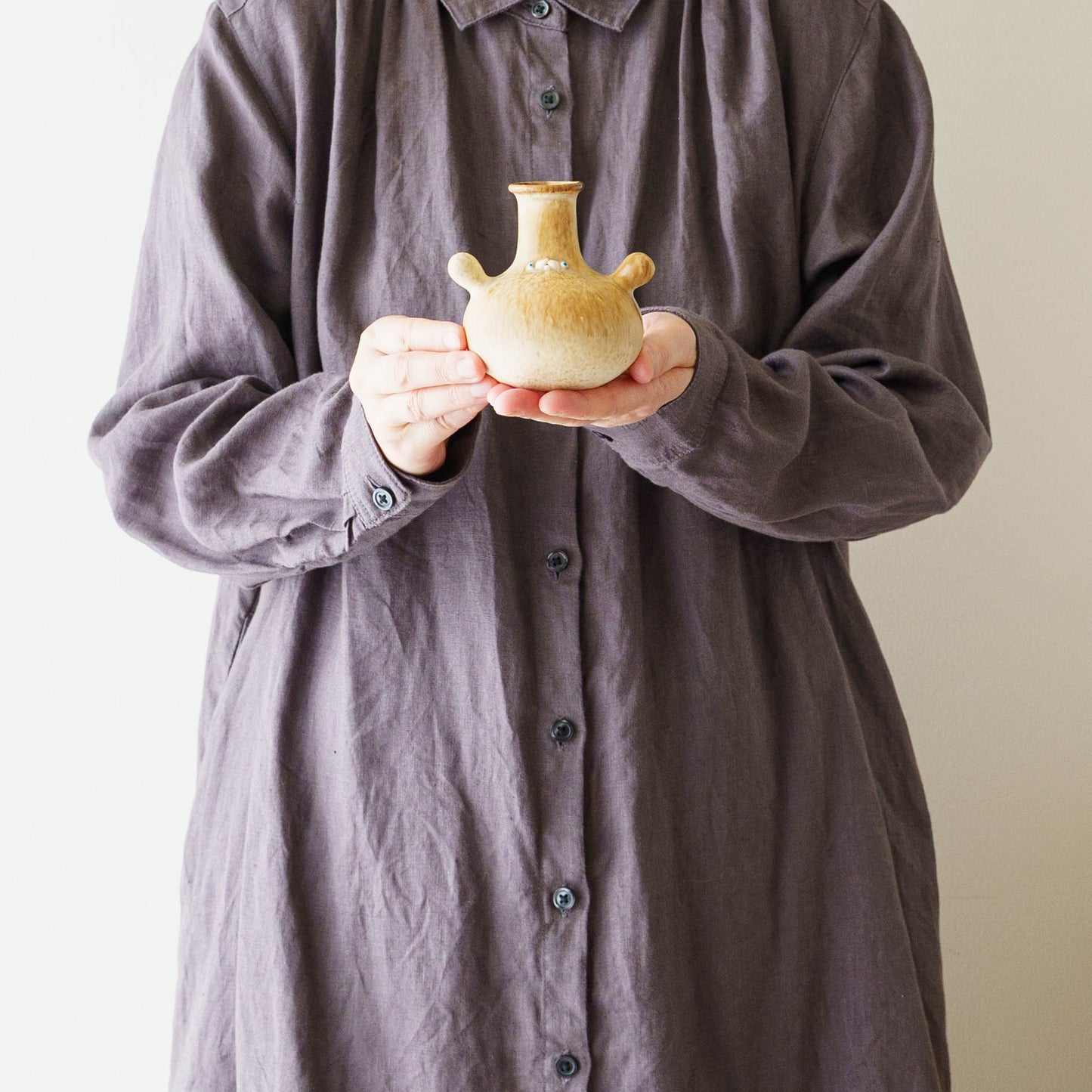 frasco vase brown | Ryoko Horie