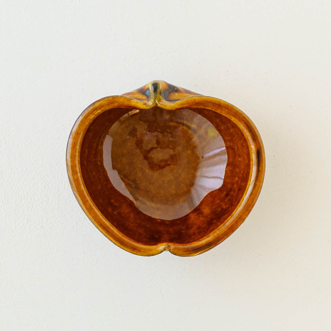 Apple bowl SS Amber | Furutani Pottery