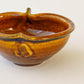 Apple bowl SS Amber | Furutani Pottery