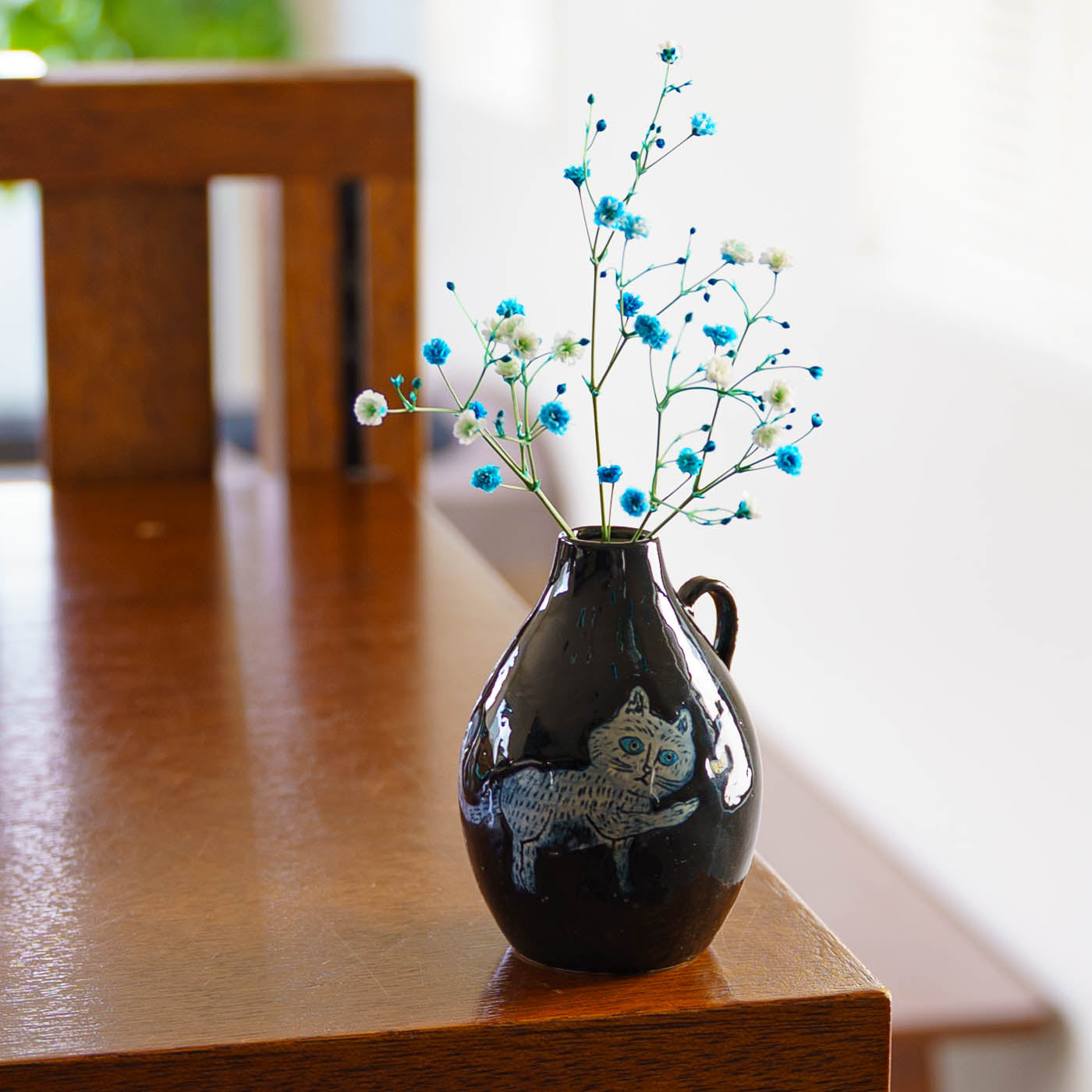 Vase Cat C｜poetoria Yuka Taneda