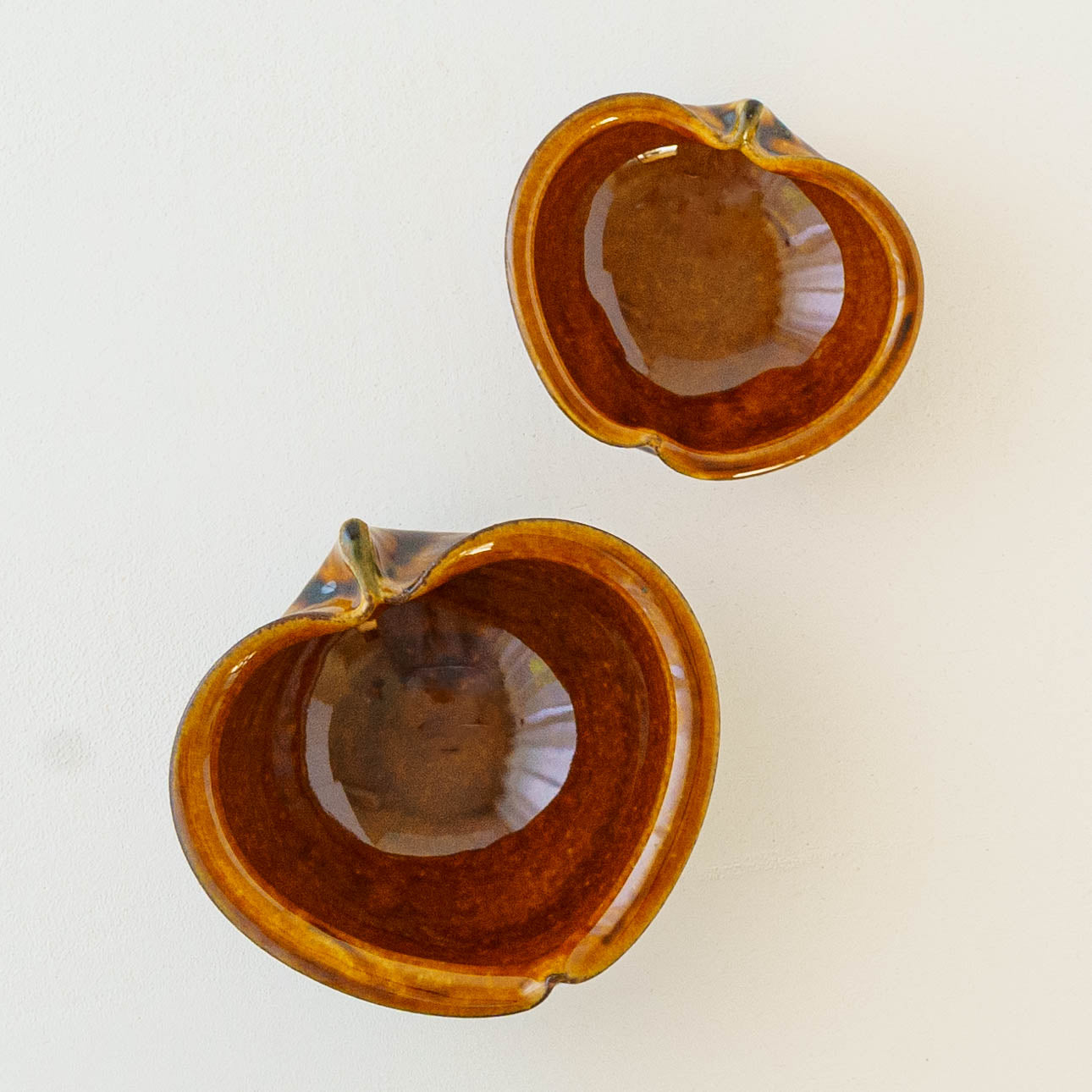 Apple bowl SS Amber | Furutani Pottery