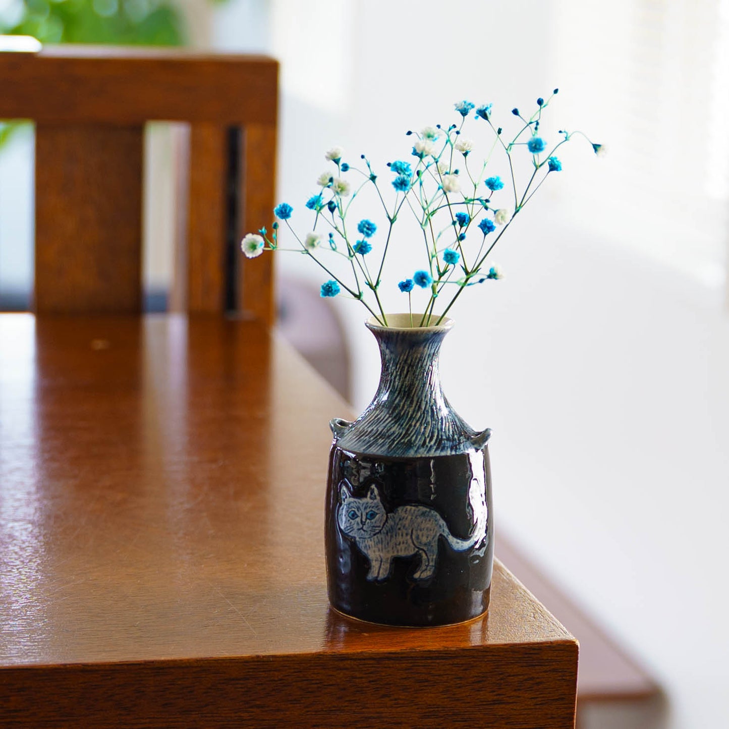 Vase Cat D｜poetoria Yuka Taneda