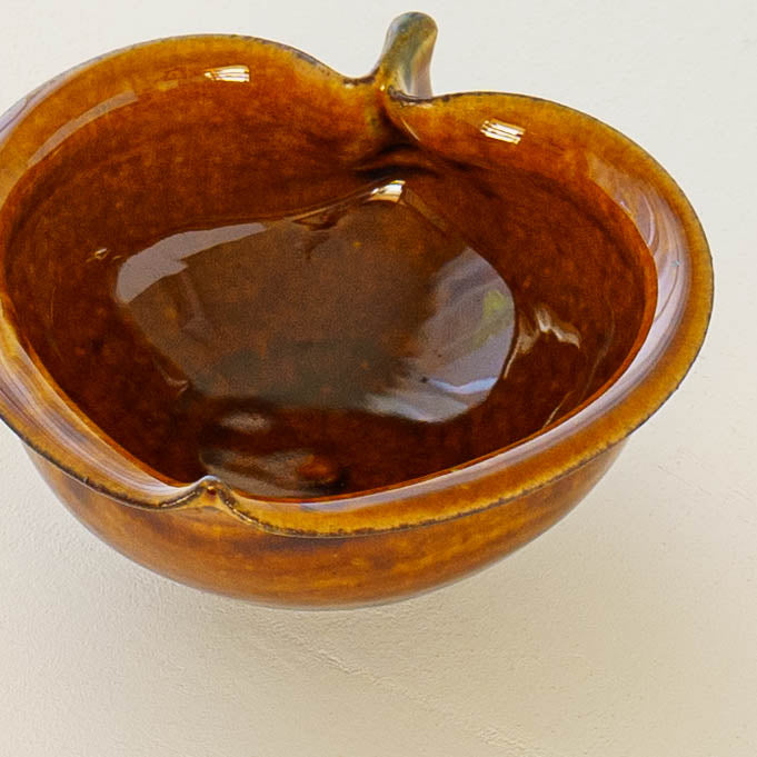 Apple bowl Amber| Furutani Pottery