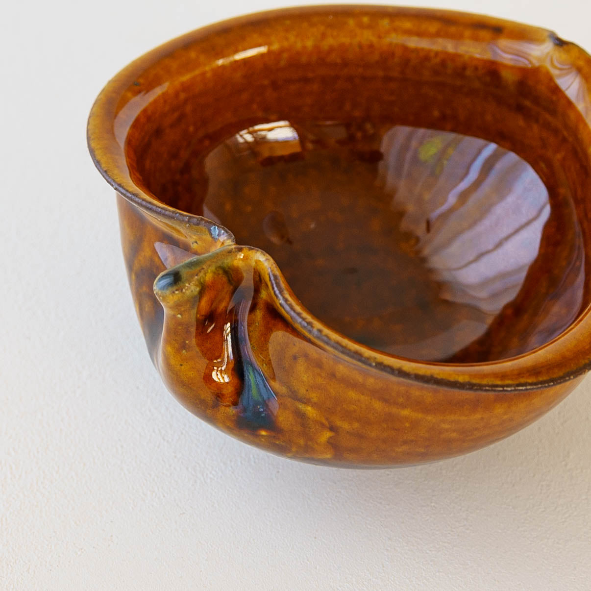 Apple bowl Amber| Furutani Pottery