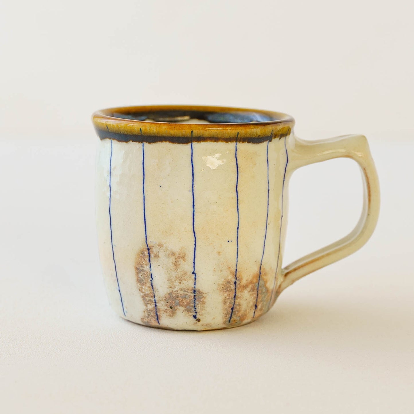 Mug Blue Line Kohiki | Furutani Pottery