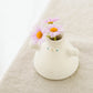 frasco vase white｜Ryoko Horie