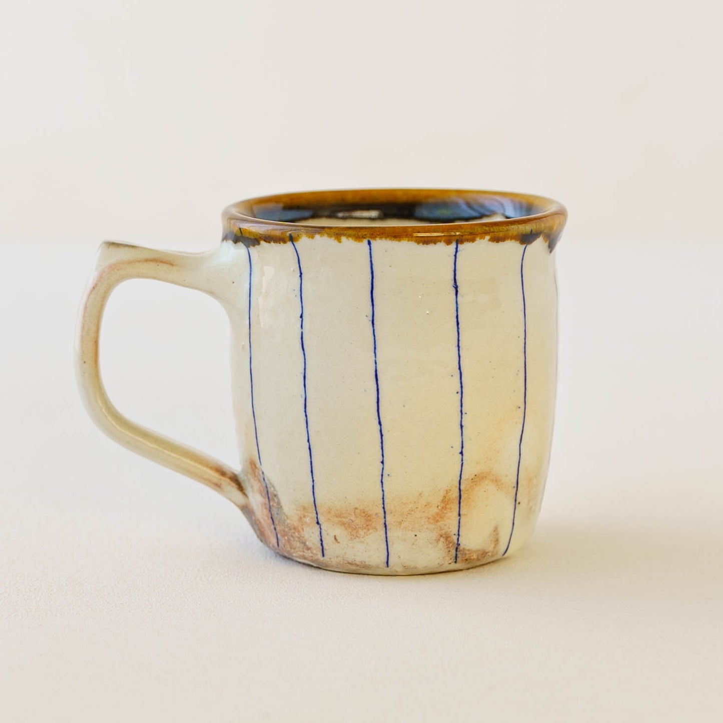 Mug Blue Line Kohiki | Furutani Pottery