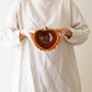 Apple bowl Amber| Furutani Pottery
