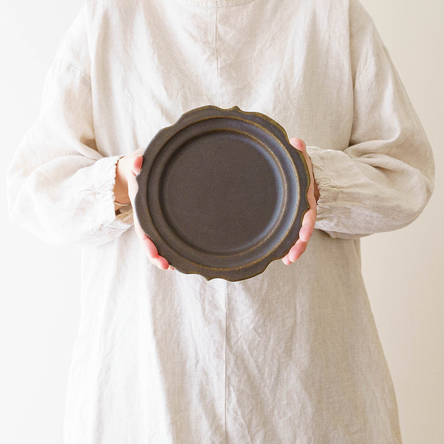 Plate 18.5cm Bworn | Furutani Pottery