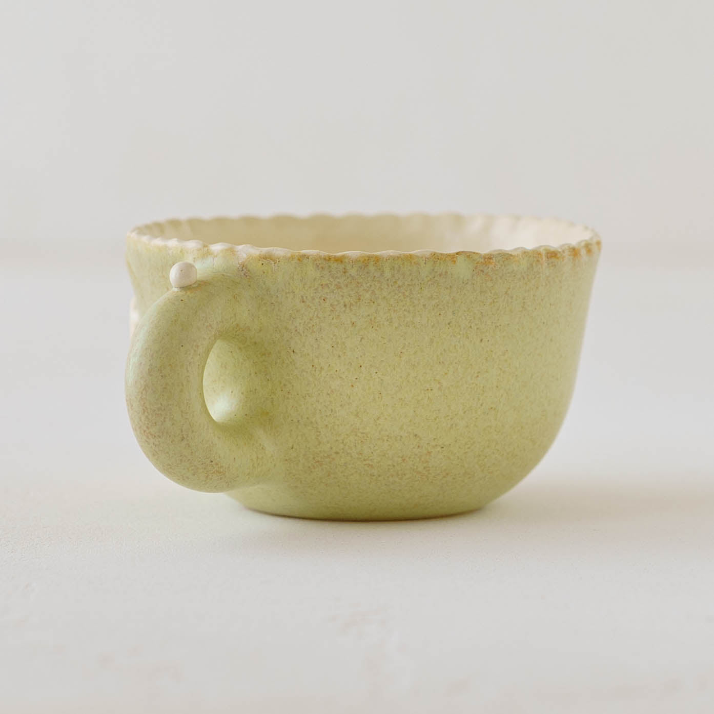 マグカップ　ペールグリーン｜もりはるか