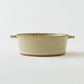 Edged Gratin Dish White/Green｜Oka Hiromi