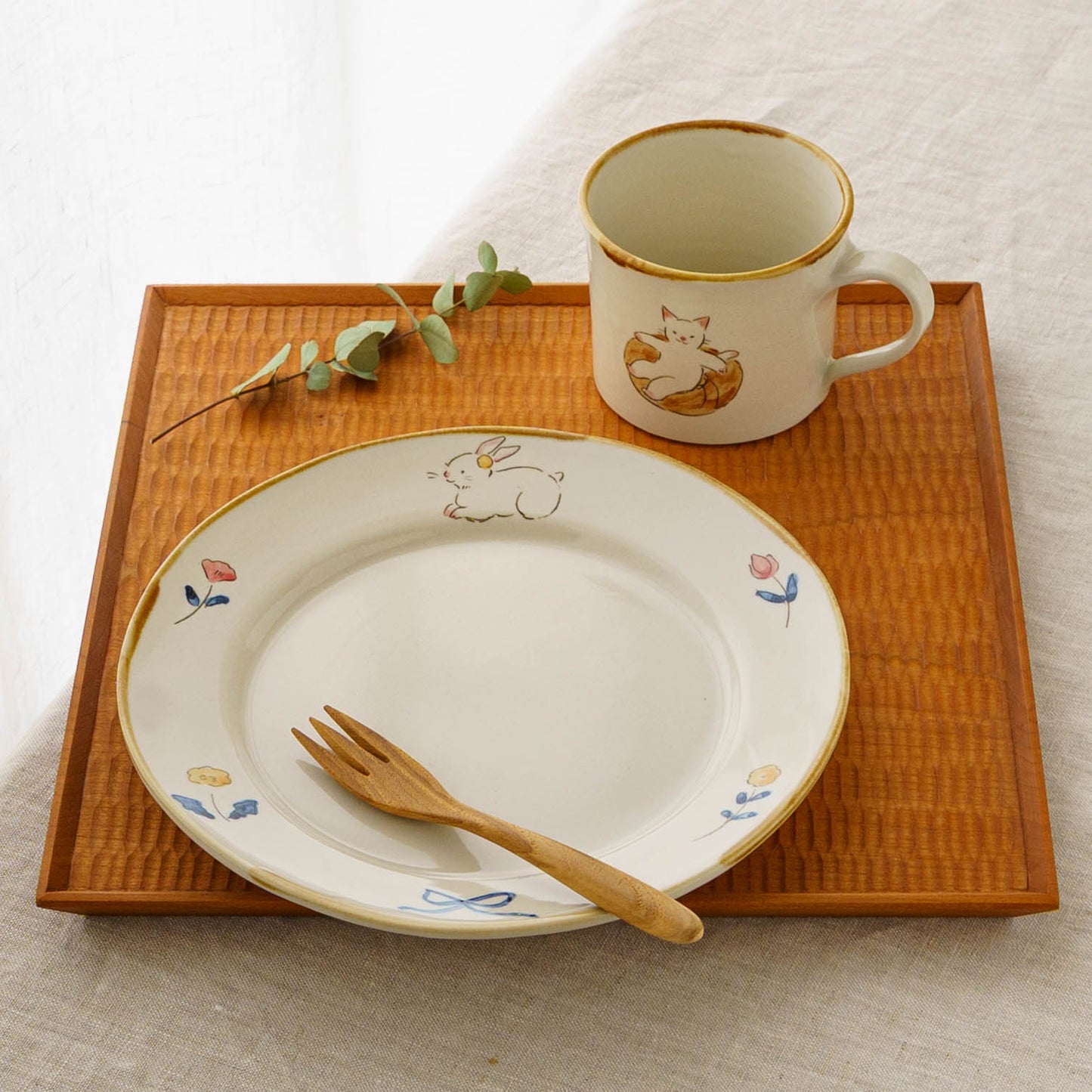 21cm Rim Plate B | Hino Saori