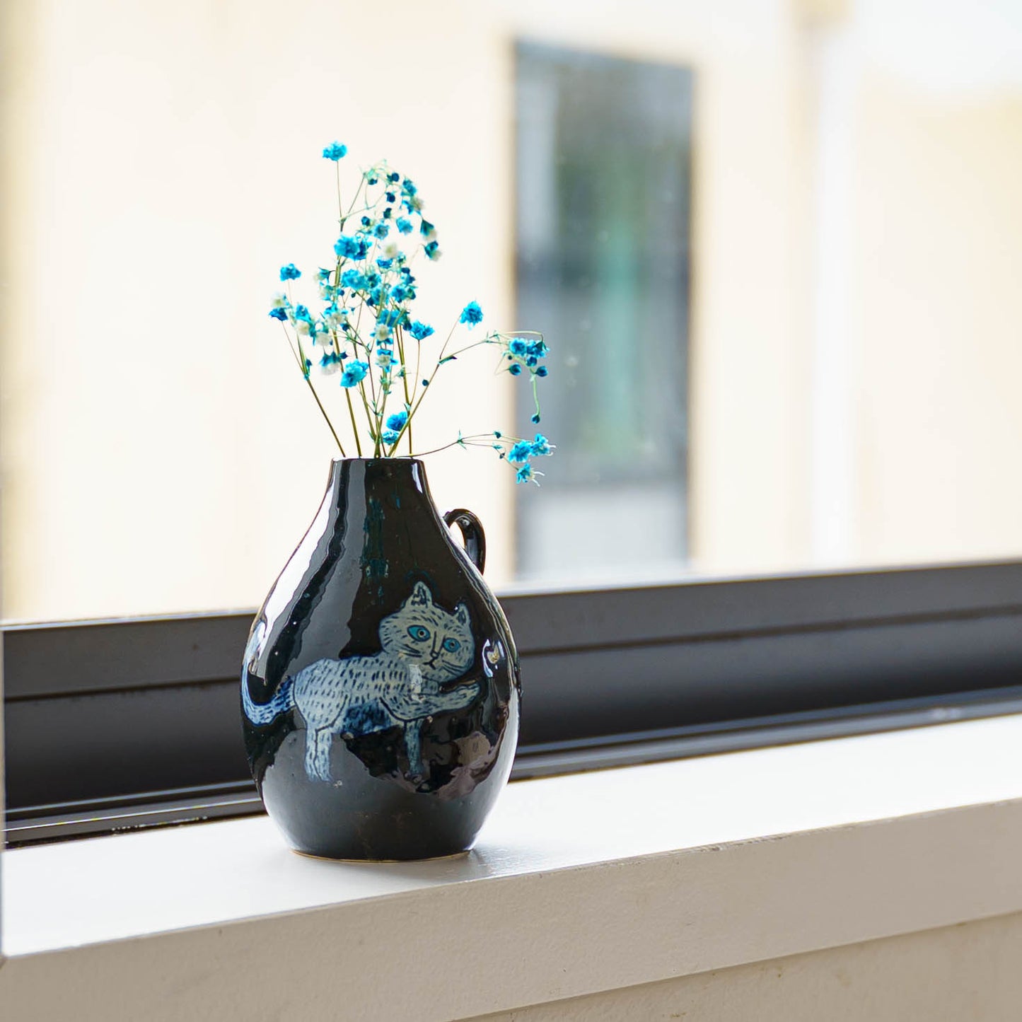 Vase Cat C｜poetoria Yuka Taneda