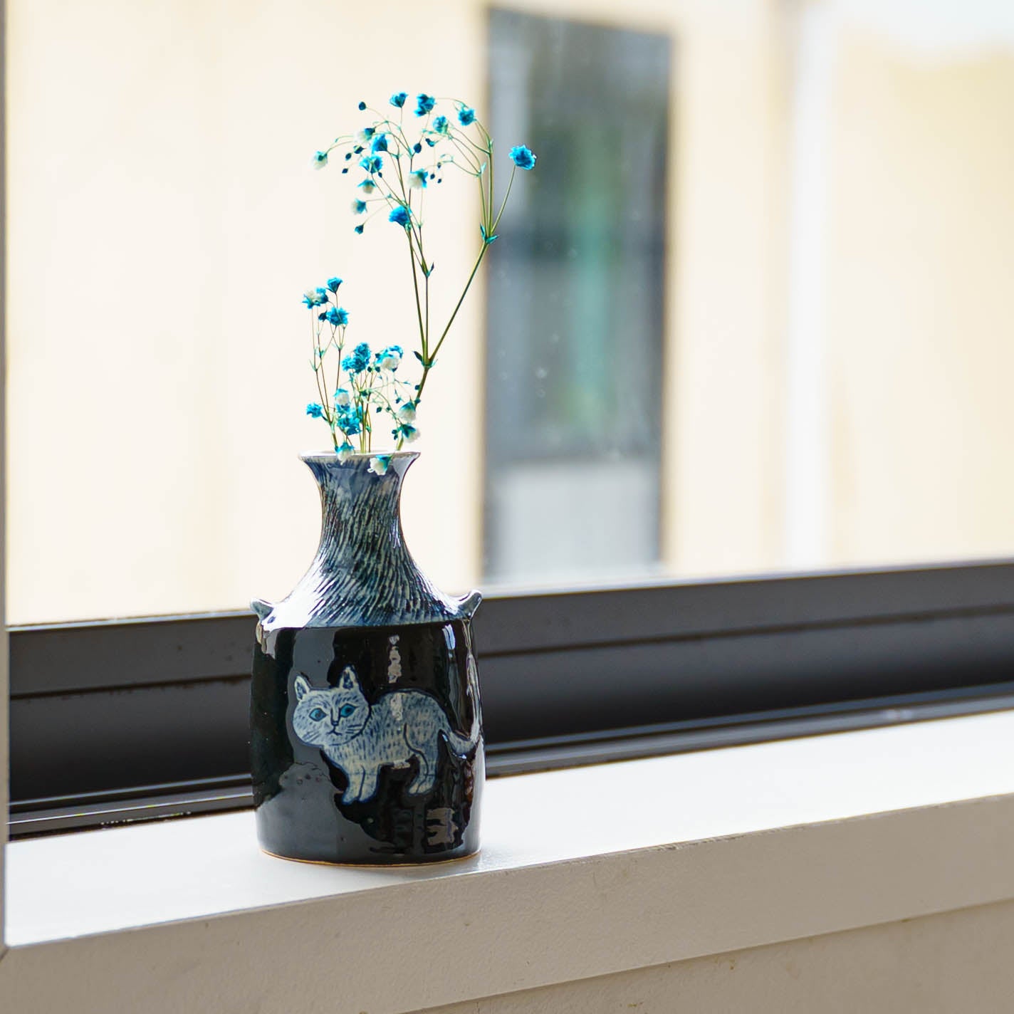 Vase Cat D｜poetoria Yuka Taneda