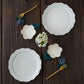 Flower chopstick rest tulip blue | Michi Tsujimoto 