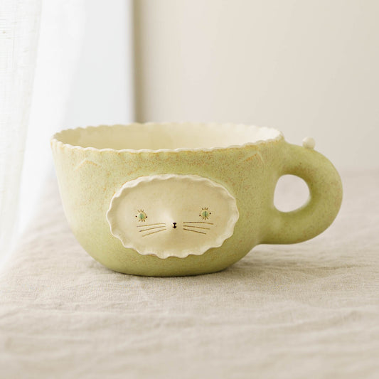 マグカップ　ペールグリーン｜もりはるか