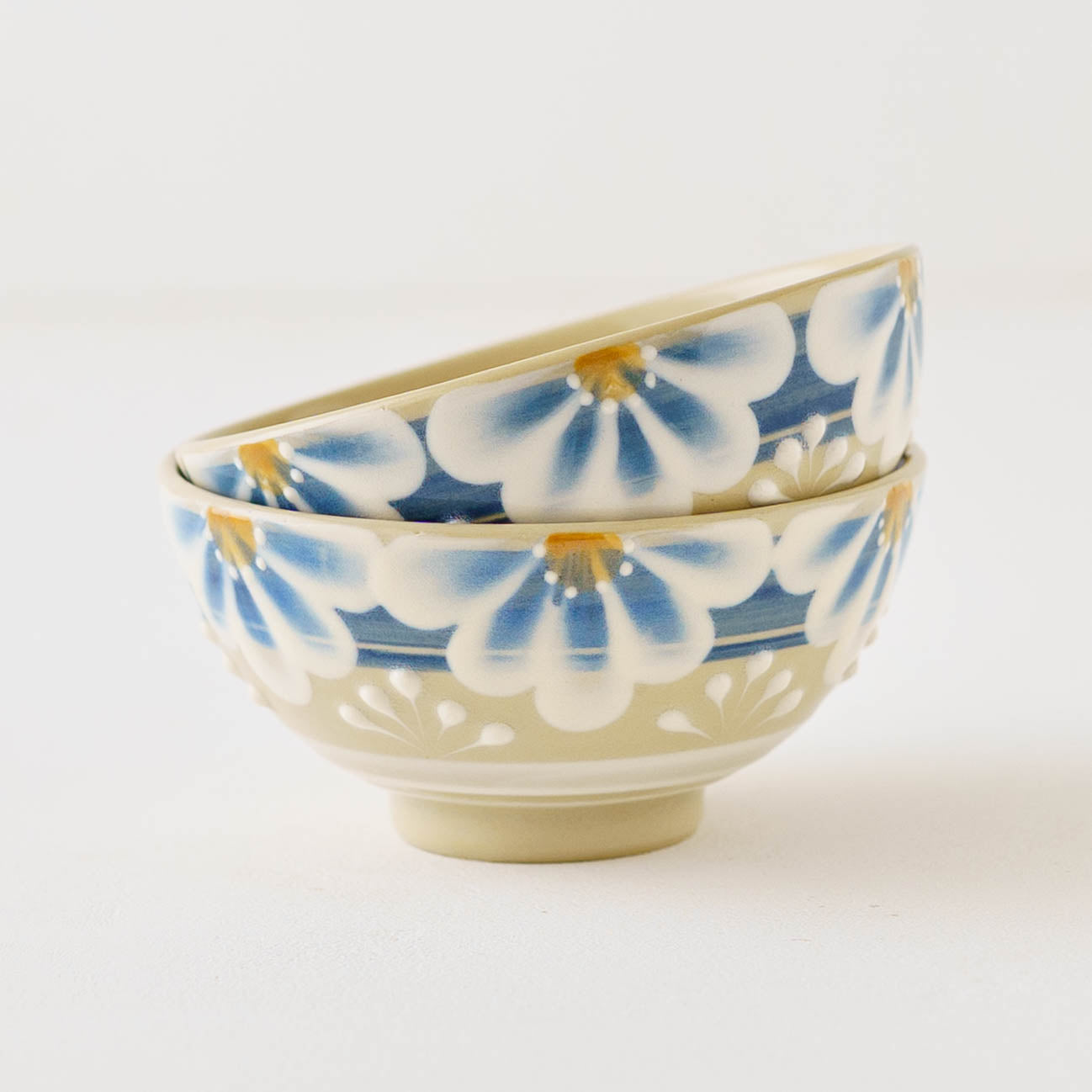Rice bowl blue | Adachino pottery