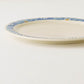 23cm plated deep blue | Adachino pottery