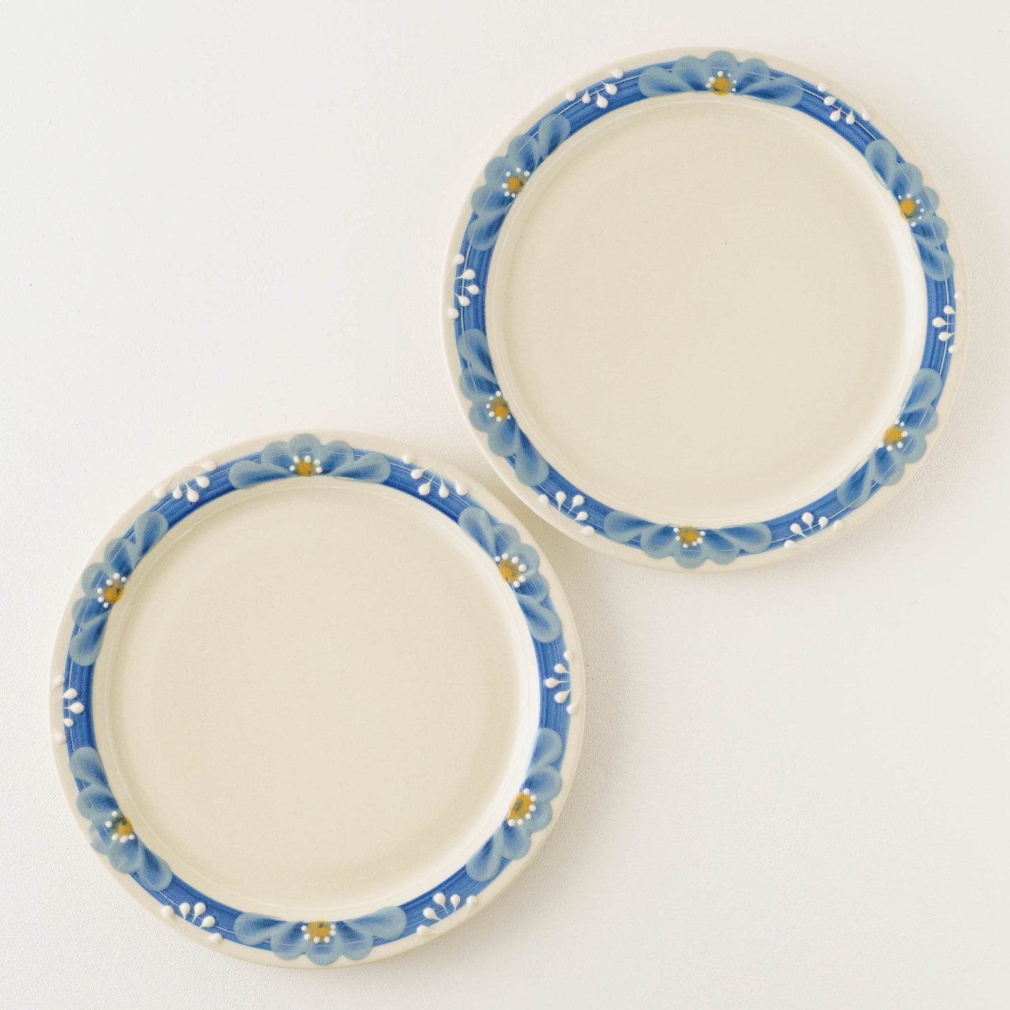 23cm plated deep blue | Adachino pottery