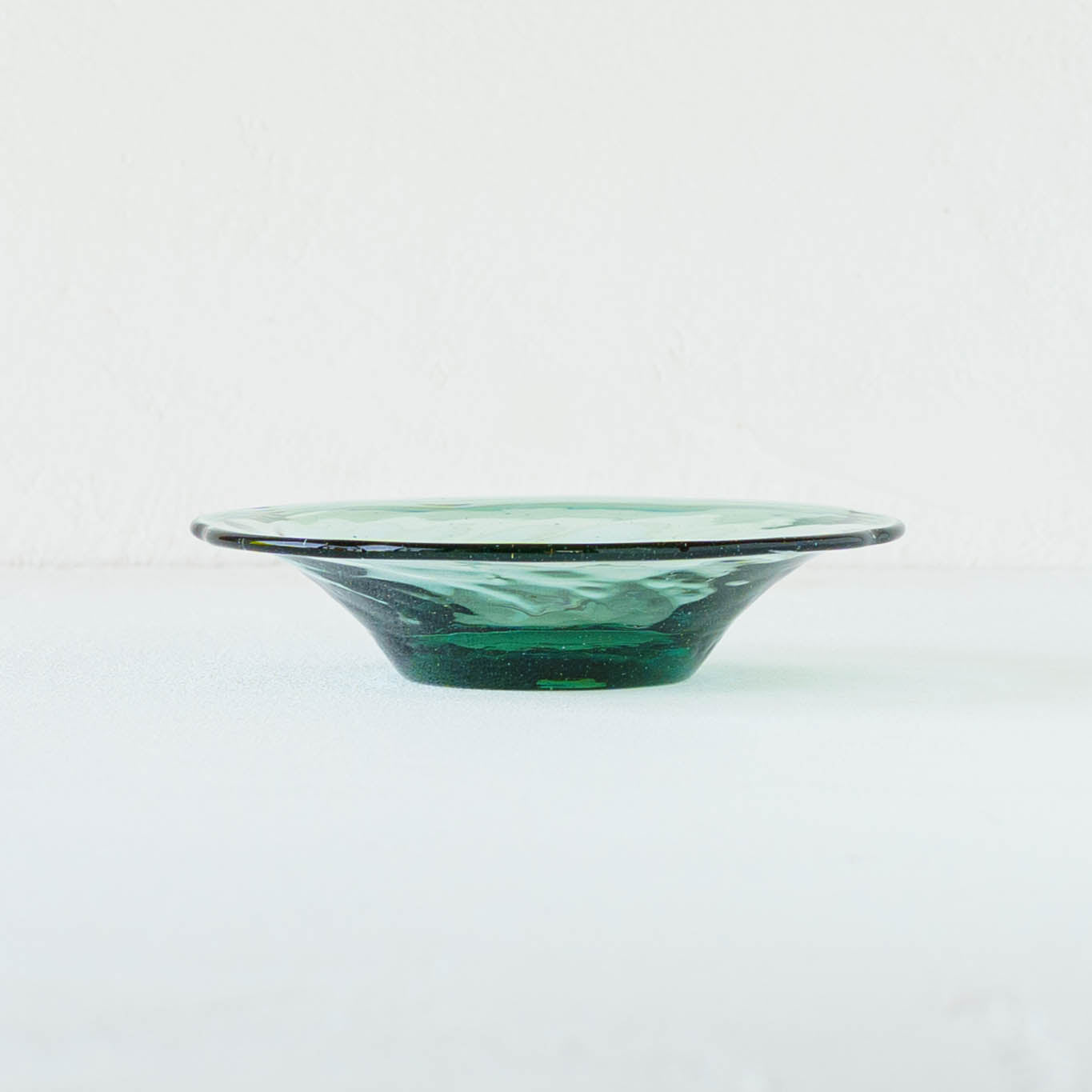 花形小皿　浅葱｜ニジノハ　平岩愛子